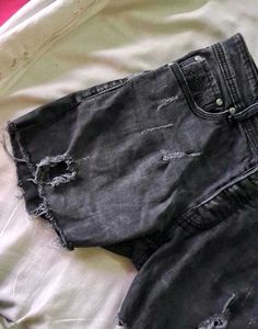 CalvinKleinBlack Denim shorts