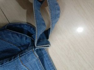 Denim Button-Up Dress