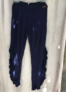 2110. Boho Ruffled Wide Leg Pants