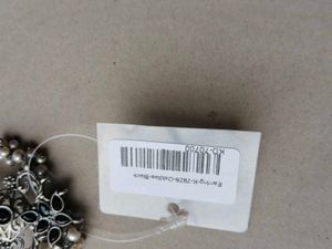 Designer Oxidized Earrings with Pearls