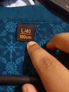 manyavar Sequined custom kurta