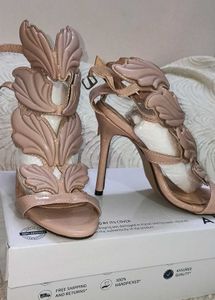 Unique Winged Stiletto Sandals