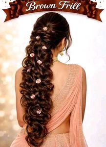 Beautiful Hair Extension brown 24 inch..