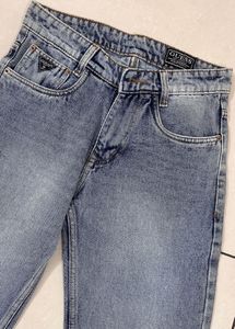 Classic Blue Wash Denim Jeans