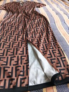 Geometric print bodycon