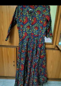 Floral Print Kurta