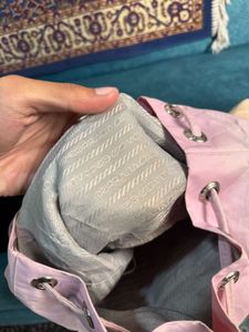 Pink Prada Backpack