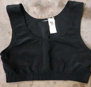 Black Sports Bra