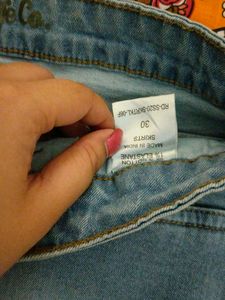Demin SKIRT