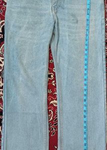 Wrangler Light Wash Baggy Denim Jeans