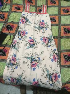 Georgette Sleeveless Kurti Hardly Worn