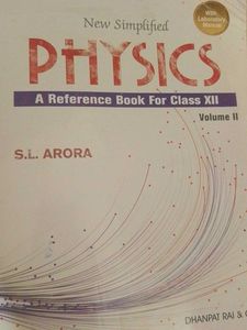 SmL Arora Physics Class 12 Reference Book
