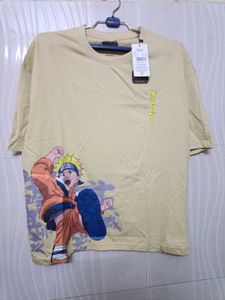 Men's Naruto Graphic Print T-Shirt