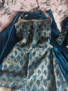 Beautiful Teal Lehenga Choli