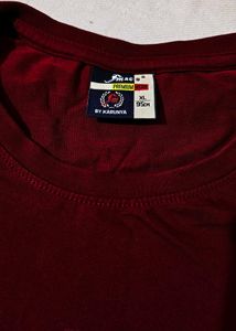 Maroon "Trend Vision" Graphic T-Shirt