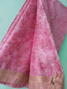 Branded Pure Crepe Saree