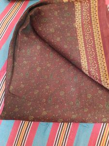 offer only for today!!! Brown Floral Sare