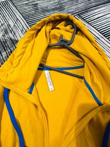 Yellow USPA Full-Zip Hoodie
