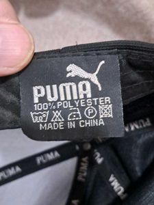 Puma Black Logo Cap