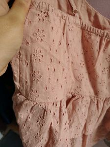 Chic Pink Layered Camisole Top