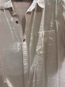 Westside Light Pink Textured Shirt