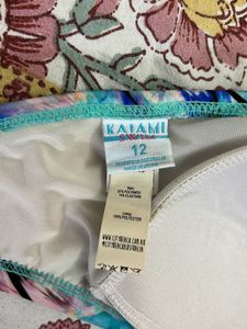 Printed Halter Bikini Top