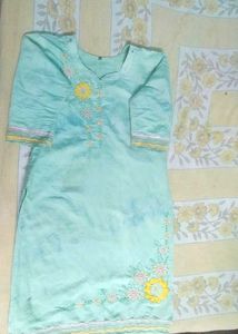 Elegant Mint Green Kurta Set