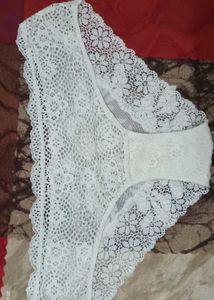 Lace Briefs with Satin Bow 5