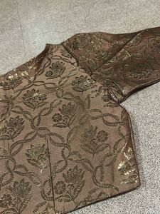 Elegant Brocade Blouse