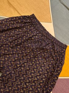 Blue Printed Naira Cut Suit