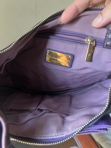 Ferragamo patent leather shoulder bag