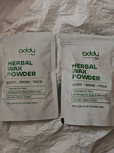 Addy Organics Herbal Wax Powder pack of 2