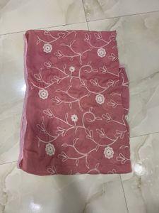 Stylish Printed Kurta with Lace Detail
