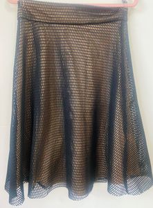 Forever 21 Stylish Mesh Skirt