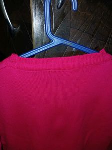 Vibrant longline knit Floral Print Sweater