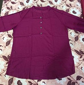 Elegant Magenta Kurta