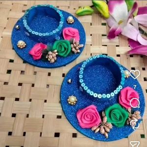 Festive T-light Candle Holder Set