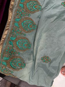 Elegant Mint Green Embroidered Kurta Set