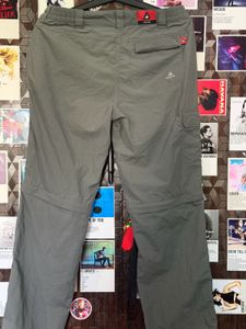 Olive Green Convertible Hiking Pants