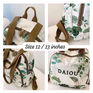 Floral Print Backpack