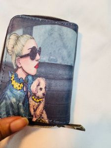 Stylish Illustrated Wallet/ card wallet