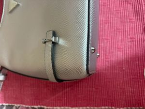 Guess Rosalba Small Hobo Bag - Silver