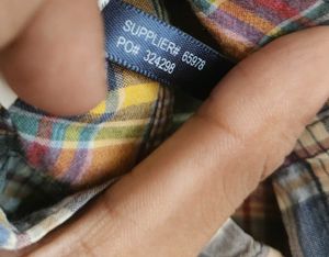 Ralph Lauren Patchwork Button-Down Shirt
