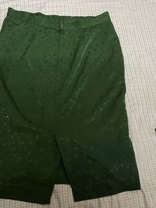Green Skirt &amp; Top Set