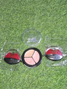 Blueva Pro Concealer Palette & Matte Lipstick Set