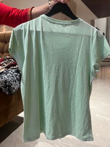 Light Green Graphic T-Shirt