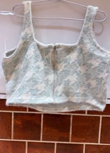 Fuzzy Winter Crop Top