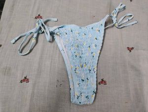 Cute floral print bikini bottoms