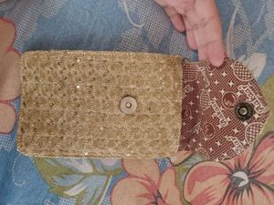 Embellished Clutch Purse