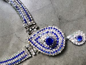 Blue Jewellery Set